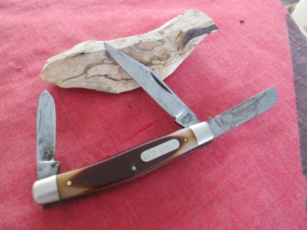 VTG SCHRADE USA 34OT 3 Blade Pocket Knife VTG SCHRADE USA 34OT 3 Blade Pocket Knife