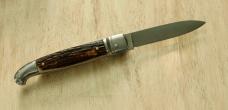 DAVID EVERTS (DES) Garantie Leverlock Stag Handle DAVID EVERTS (DES) Garantie Leverlock Stag Handle