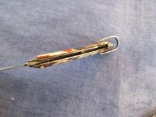 Tiny 2" USA MADE END OF DAYS Easy Open EO Knife w/ bail Tiny 2" USA MADE END OF DAYS Easy Open EO Knife w/ bail