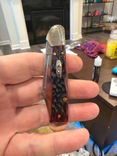 Converted Case Mini Copperlock Switchblade Converted Case Mini Copperlock Switchblade