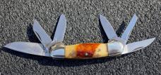 Parker Cut. Co. M-1431- 6-blade Canoe - Stainless - Japan - 1986 Parker Cut. Co. M-1431- 6-blade Canoe - Stainless - Japan - 1986