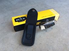 Buck 112 Ranger Knife - Nickel Silver Ebony 420HC Clip Point - New Buck 112 Ranger Knife - Nickel Silver Ebony 420HC Clip Point - New