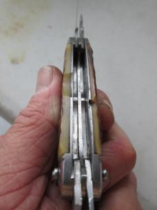 VTG CAMILLUS CUTLERY CO CAMILLUS NY USA 4 Line Stamp Jigged Bone Camp Scout Utility Knife VTG CAMILLUS CUTLERY CO CAMILLUS NY USA 4 Line Stamp Jigged Bone Camp Scout Utility Knife