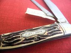 SEVERAL YEARS OLD COLONIAL FISH KNIFE USA APPROX. 4-3/4" CLOSED LIGHTLY USED MORE LIKE POOR STORAGE SEVERAL YEARS OLD COLONIAL FISH KNIFE USA APPROX. 4-3/4" CLOSED LIGHTLY USED MORE LIKE POOR STORAGE