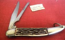 SEVERAL YEARS OLD COLONIAL FISH KNIFE USA APPROX. 4-3/4" CLOSED LIGHTLY USED MORE LIKE POOR STORAGE SEVERAL YEARS OLD COLONIAL FISH KNIFE USA APPROX. 4-3/4" CLOSED LIGHTLY USED MORE LIKE POOR STORAGE