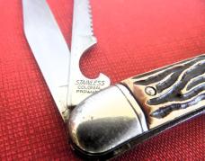 SEVERAL YEARS OLD COLONIAL FISH KNIFE USA APPROX. 4-3/4" CLOSED LIGHTLY USED MORE LIKE POOR STORAGE SEVERAL YEARS OLD COLONIAL FISH KNIFE USA APPROX. 4-3/4" CLOSED LIGHTLY USED MORE LIKE POOR STORAGE