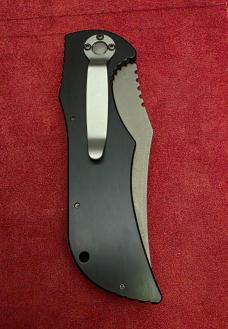 Paragon Black Apex Auto Knife, 4" S30V Satin Blade Paragon Black Apex Auto Knife, 4" S30V Satin Blade