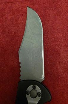 Paragon Black Apex Auto Knife, 4" S30V Satin Blade Paragon Black Apex Auto Knife, 4" S30V Satin Blade