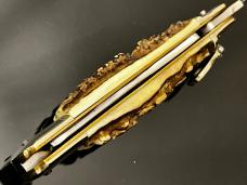 Vintage 1980’s HUBERTUS W.GERMANY THICK GNARLY STAG HORN LEVER LOCK LIGHTNING FAST KNIFE 4-3/8” MINT Vintage 1980’s HUBERTUS W.GERMANY THICK GNARLY STAG HORN LEVER LOCK LIGHTNING FAST KNIFE 4-3/8” MINT