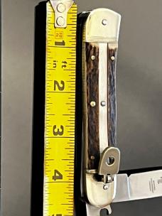 Vintage Mint Rare Hubertus Stag @Game Warden Outdoorsman” Solingen Germany 4-3/8” Fast and Tight NEW Vintage Mint Rare Hubertus Stag @Game Warden Outdoorsman” Solingen Germany 4-3/8” Fast and Tight NEW