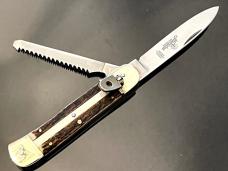 Vintage Mint Rare Hubertus Stag @Game Warden Outdoorsman” Solingen Germany 4-3/8” Fast and Tight NEW Vintage Mint Rare Hubertus Stag @Game Warden Outdoorsman” Solingen Germany 4-3/8” Fast and Tight NEW