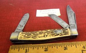 YEARS OLD COLONIAL USA PRE-OWNED STOCKMAN WITH CUTTING EDGE USED LITTLE NICE PIECE