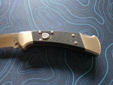 Buck 112+ Ranger Auto Elite -- Automatic Lockback Knife Black G-10 Buck 112+ Ranger Auto Elite -- Automatic Lockback Knife Black G-10