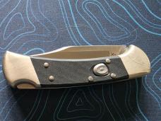 Buck 112+ Ranger Auto Elite -- Automatic Lockback Knife Black G-10 Buck 112+ Ranger Auto Elite -- Automatic Lockback Knife Black G-10