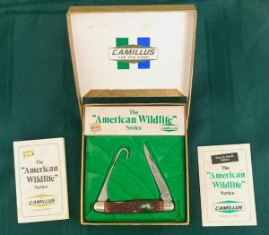 Camillus USA Wildlife Series 17C Wild Turkey 1970's
