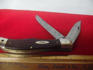 CASE XX VINTAGE FOLDING HUNTER WITH STRONG SNAP AND GOOD EDGE PRE OWNED 1970s AS FAR AS I CAN TELL