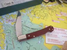 NEW 2012 CANAL STREET Cutlery USA MADE Pinch Lock Back Knife 1139582 D2 Steel NEW 2012 CANAL STREET Cutlery USA MADE Pinch Lock Back Knife 1139582 D2 Steel