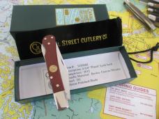 NEW 2012 CANAL STREET Cutlery USA MADE Pinch Lock Back Knife 1139582 D2 Steel NEW 2012 CANAL STREET Cutlery USA MADE Pinch Lock Back Knife 1139582 D2 Steel