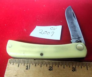 CASE XX VINTAGE PRE OWNED & FUNCTIONAL 2007 SODBUSTER JR WITH GOOD EDGE GREAT DAILY CARRY