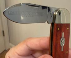 2000 Case XX Snowshoe/Sleeveboard dubbed “The Outlaw” w/missing USA stamp.  Limited Edition & Mint.