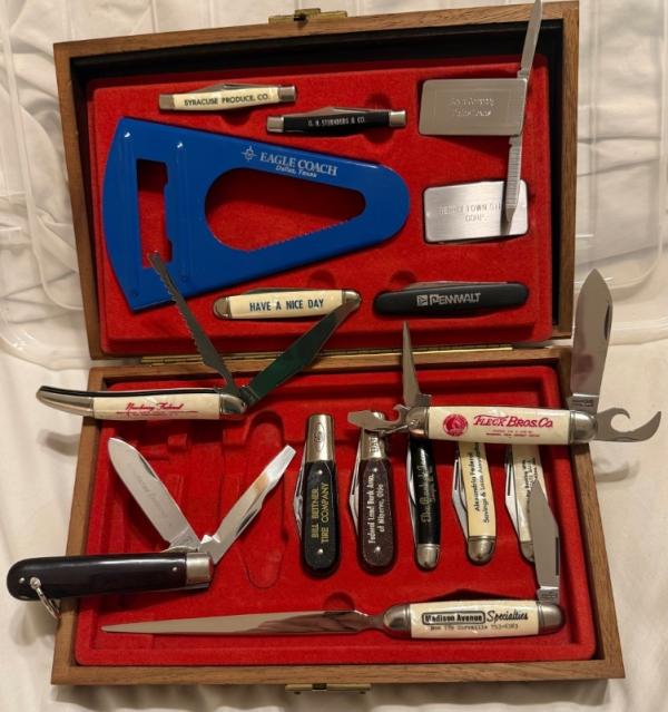 Vintage Imperial Giftmaster Salesman Sample Set - Pocket Knives - Mint & RARE!