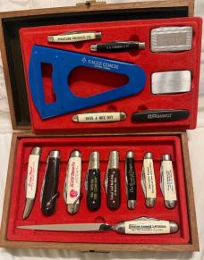 Vintage Imperial Giftmaster Salesman Sample Set - Pocket Knives - Mint & RARE!
