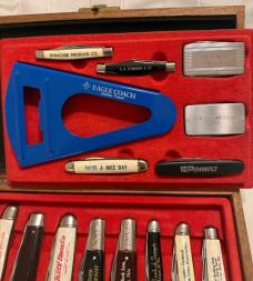 Vintage Imperial Giftmaster Salesman Sample Set - Pocket Knives - Mint & RARE!