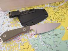 NEW WHITE RIVER KNIFE & Tool Backpacker Pro Fixed Blade Knife Kydex Sheath S35VN