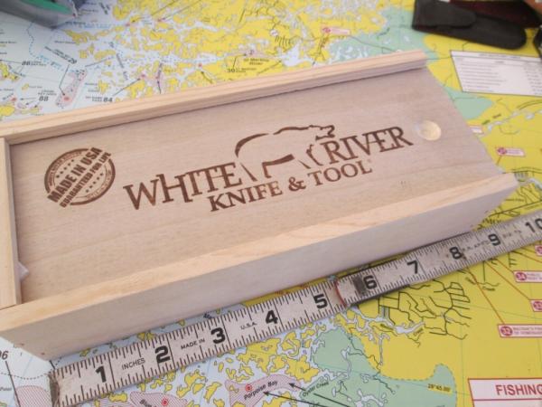 NEW WHITE RIVER KNIFE & Tool Backpacker Pro Fixed Blade Knife Kydex Sheath S35VN
