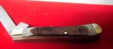 SCHRADE OLD TIMER 94OT PROJECT KNIFE USED LITTLE IF ANY FROM A FEW YEARS BACK DELRIN & BRASS LINER