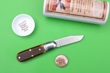 Great Eastern Cutlery SFO 251125SS "Watch Pocket Barlow"- Antique Yellow Saw Cut Bone #A Great Eastern Cutlery SFO 251125SS "Watch Pocket Barlow"- Antique Yellow Saw Cut Bone #A