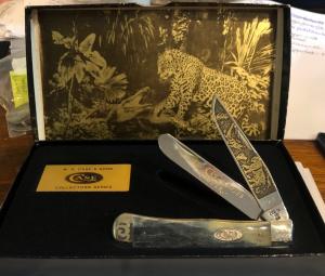 New in Display Case Trapper from the Big Cat “Series” Jaguar
