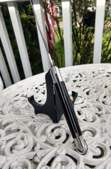 RARE Single Pin Batwing 9 Inch Rizzuto Estileto Milano RARE Single Pin Batwing 9 Inch Rizzuto Estileto Milano