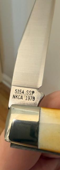 1978-79 Case XX Trapper 1st One Blade Trapper Produced/1st Twice Dated. Awesome Stag on this one! 1978-79 Case XX Trapper 1st One Blade Trapper Produced/1st Twice Dated. Awesome Stag on this one!