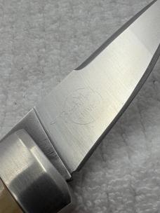Benchmark Sliding Lockback 1 Blade Stag Pocket Knife (48) Benchmark Sliding Lockback 1 Blade Stag Pocket Knife (48)