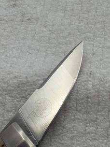 Benchmark Sliding Lockback 1 Blade Stag Pocket Knife (48) Benchmark Sliding Lockback 1 Blade Stag Pocket Knife (48)