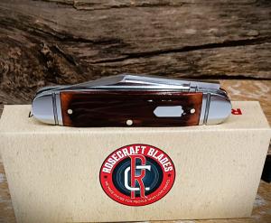 RoseCraft Blades Birchfield Camp Jack RCT034-BJB Brown Jigged Bone 14C28N