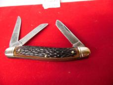 VINTAGE SCHRADE WALDEN NEW YORK USA 3-1/2" STOCKMAN PRE OWNED NICE CONDITION VINTAGE SCHRADE WALDEN NEW YORK USA 3-1/2" STOCKMAN PRE OWNED NICE CONDITION