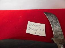 GERBER KNIFE CO. N.Y. 105 HAWKBILL / PRUNING USED FROM YEARS PAST A RELIC FOR SURE GERBER KNIFE CO. N.Y. 105 HAWKBILL / PRUNING USED FROM YEARS PAST A RELIC FOR SURE