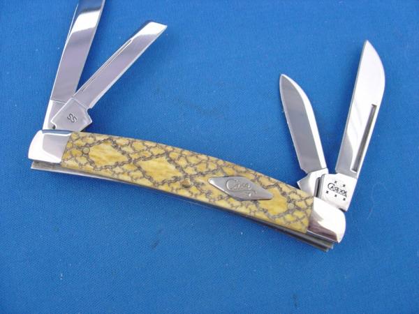Case XX 6488 4 Blade Congress Rattlesnake Knife RARE only 360 made in 2005 MIB Case XX 6488 4 Blade Congress Rattlesnake Knife RARE only 360 made in 2005 MIB