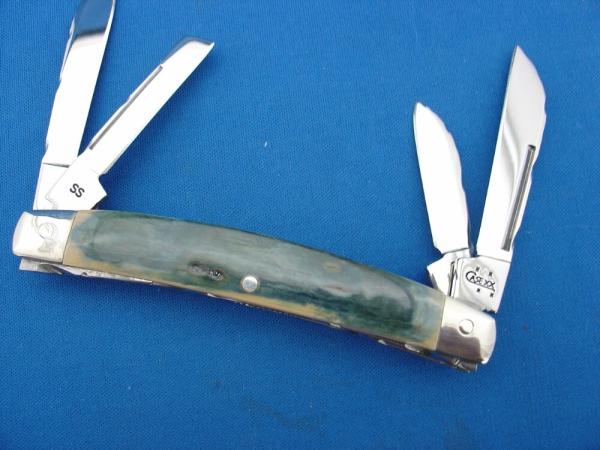 Case XX 6488 Mastodon Bark Ivory Filed Worked Knife Case XX 6488 Mastodon Bark Ivory Filed Worked Knife
