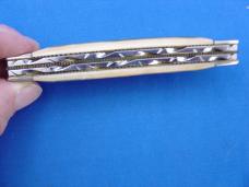 Case XX 6488 Mastodon Bark Ivory Filed Worked Knife Case XX 6488 Mastodon Bark Ivory Filed Worked Knife