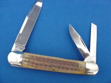 Case Classic 6391 Bone Handle Whittler Knife 0000 Bolster Engraved Case Classic 6391 Bone Handle Whittler Knife 0000 Bolster Engraved