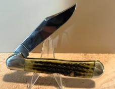 1998 POCKET WORN GREEN BONE COPPERLOCK  IN ORGINAL BOX