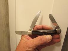 COLONIAL ANVIL PROV USA Large 4" 3 Blade Stockman Knife - *Pristine! COLONIAL ANVIL PROV USA Large 4" 3 Blade Stockman Knife - *Pristine!