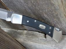 Buck 110 Hunter Knife - Limited Edition - Black Micarta Scales S30V Drop Point Blade - New Buck 110 Hunter Knife - Limited Edition - Black Micarta Scales S30V Drop Point Blade - New