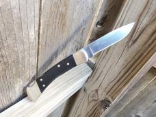 Buck 110 Hunter Knife - Limited Edition - Black Micarta Scales S30V Drop Point Blade - New Buck 110 Hunter Knife - Limited Edition - Black Micarta Scales S30V Drop Point Blade - New