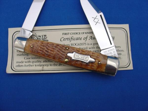 Case Classic 62075 Rogers Bone Handle Moose Knife Case Classic 62075 Rogers Bone Handle Moose Knife