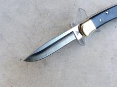 Buck Knives 110 Folding Hunter Knife Ebony Scales 420HC Drop Point Blade - NEW
