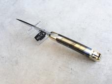 Buck Knives 110 Folding Hunter Knife Ebony Scales 420HC Drop Point Blade - NEW